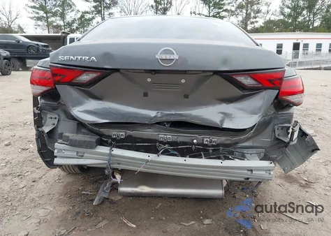 2025 Nissan Sentra S from USA, damaged, VIN 3N1AB8BV3SY252777